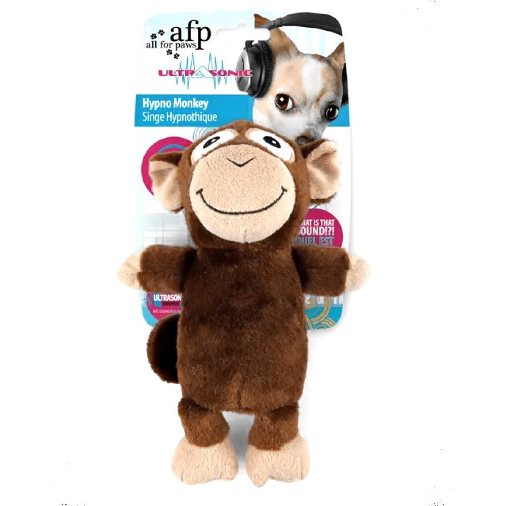All For Paws Ultrasonic Hypno Monkey Dog Toy