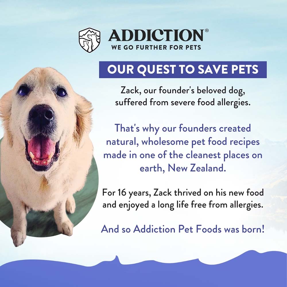 15% OFF/FREE TREATS: Addiction Duck Royale Entree Grain-Free Small Breed Dry Dog Food 1.5kg