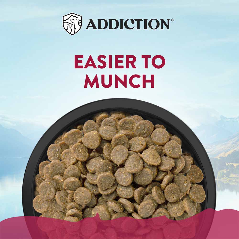 15% OFF: Addiction Viva La Venison Grain-Free Small Breed Dry Dog Food 1.5kg
