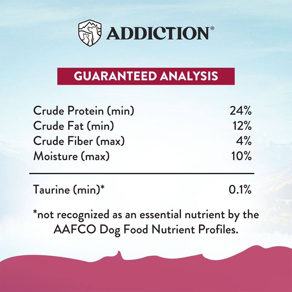 15% OFF: Addiction Viva La Venison Grain-Free Small Breed Dry Dog Food 1.5kg