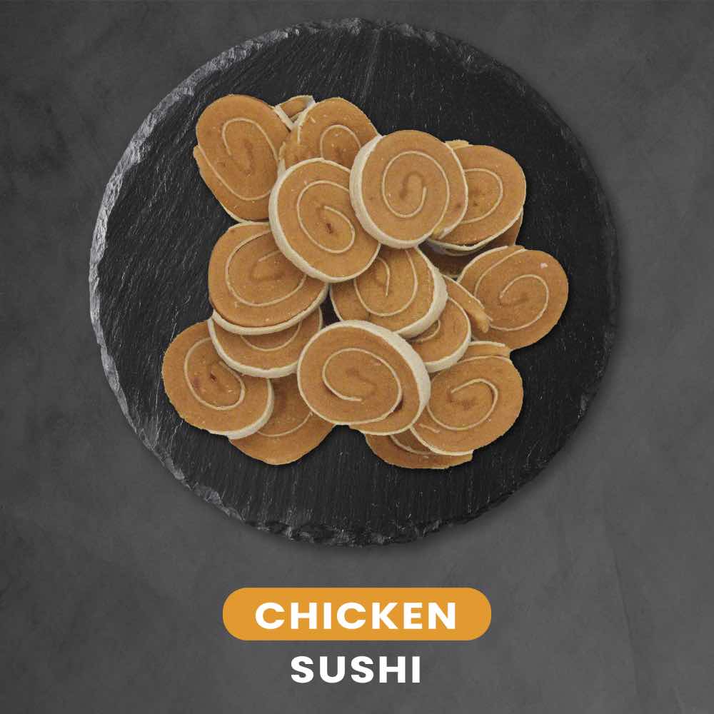 15% OFF (Exp Jan26): Singapaw Deli Chew Chicken Sushi Dog Treats 120g